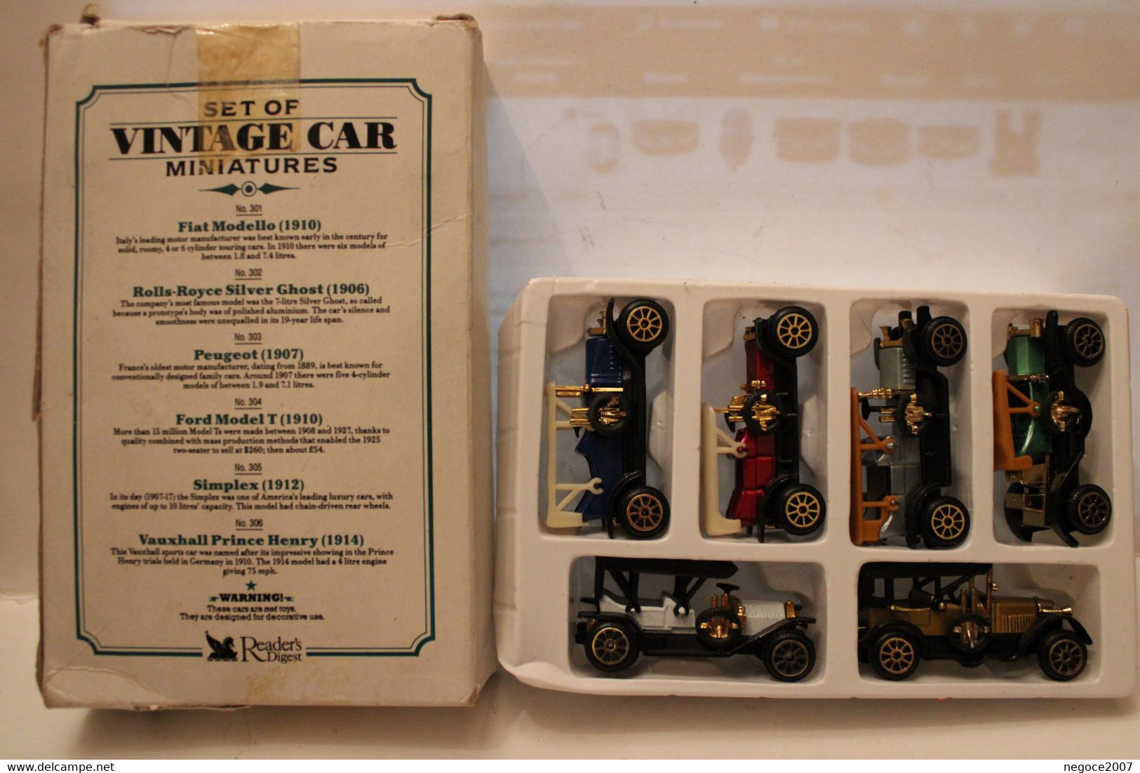 Coffret Complet Vintage De Miniatures Au 1/87éme De Chez Reader's Digest - Echelle 1:87