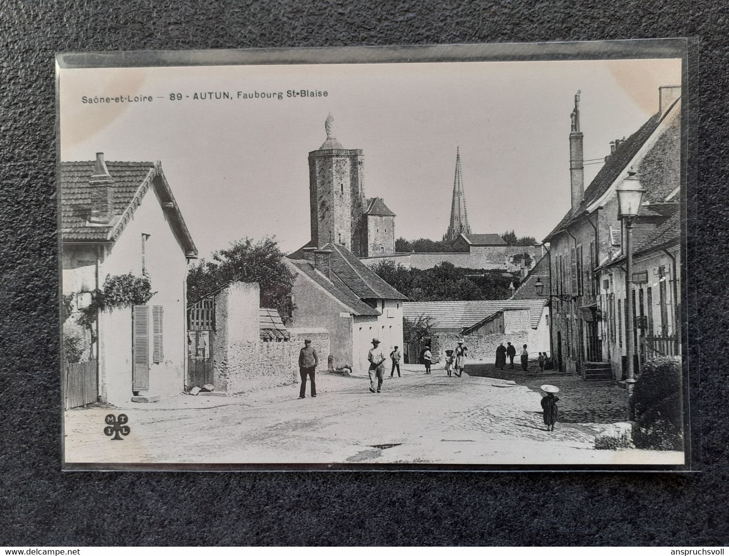 CPA - 71 - AUTUN - Faubourg St-Blaise - Autun