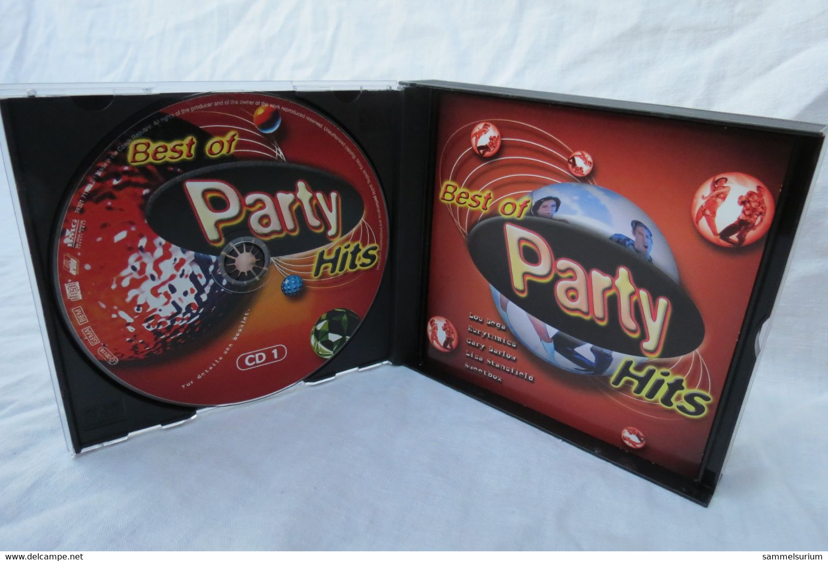 2 CDs "Best Of Party Hits" Div. Interpreten - Compilaties