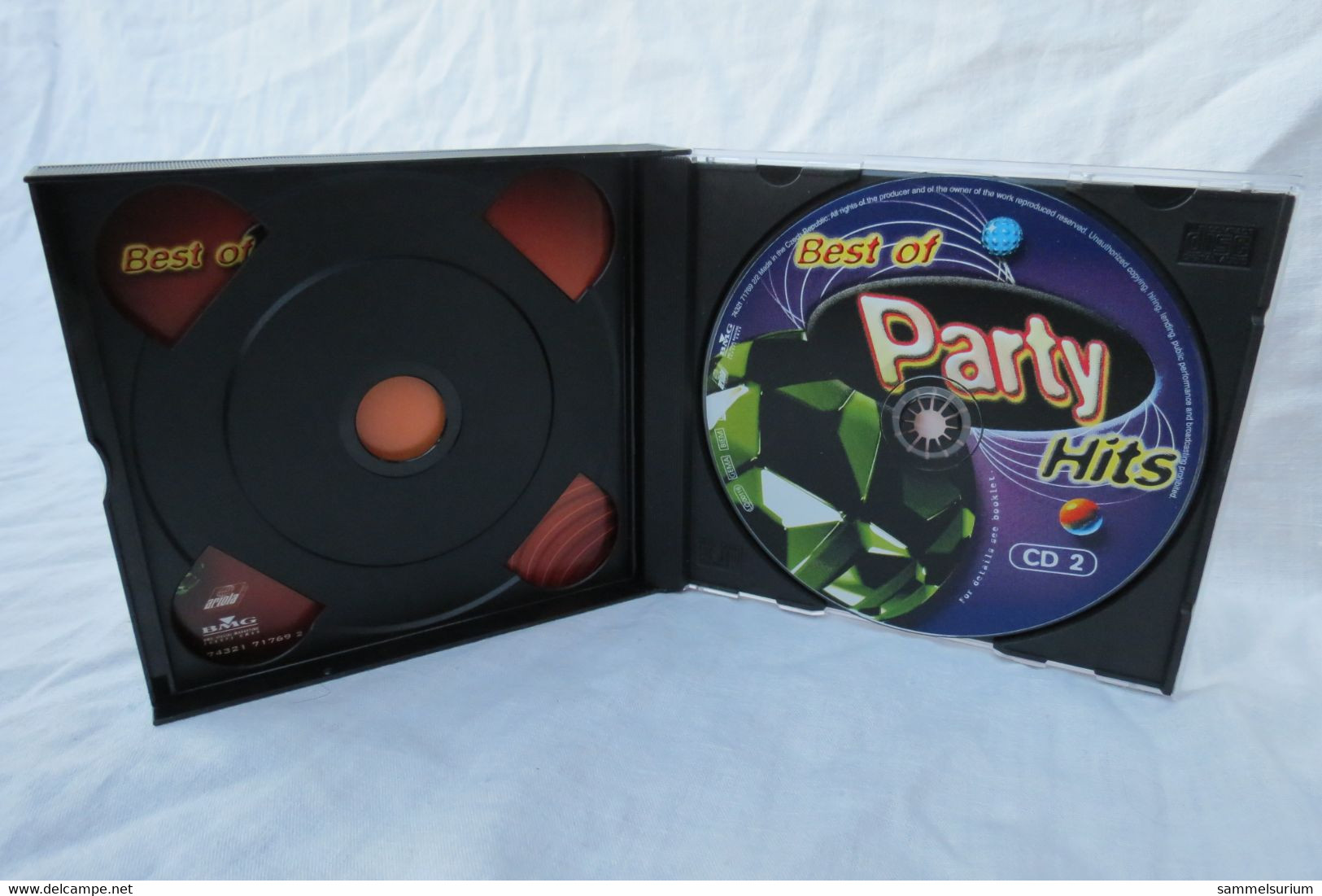 2 CDs "Best Of Party Hits" Div. Interpreten - Compilaties