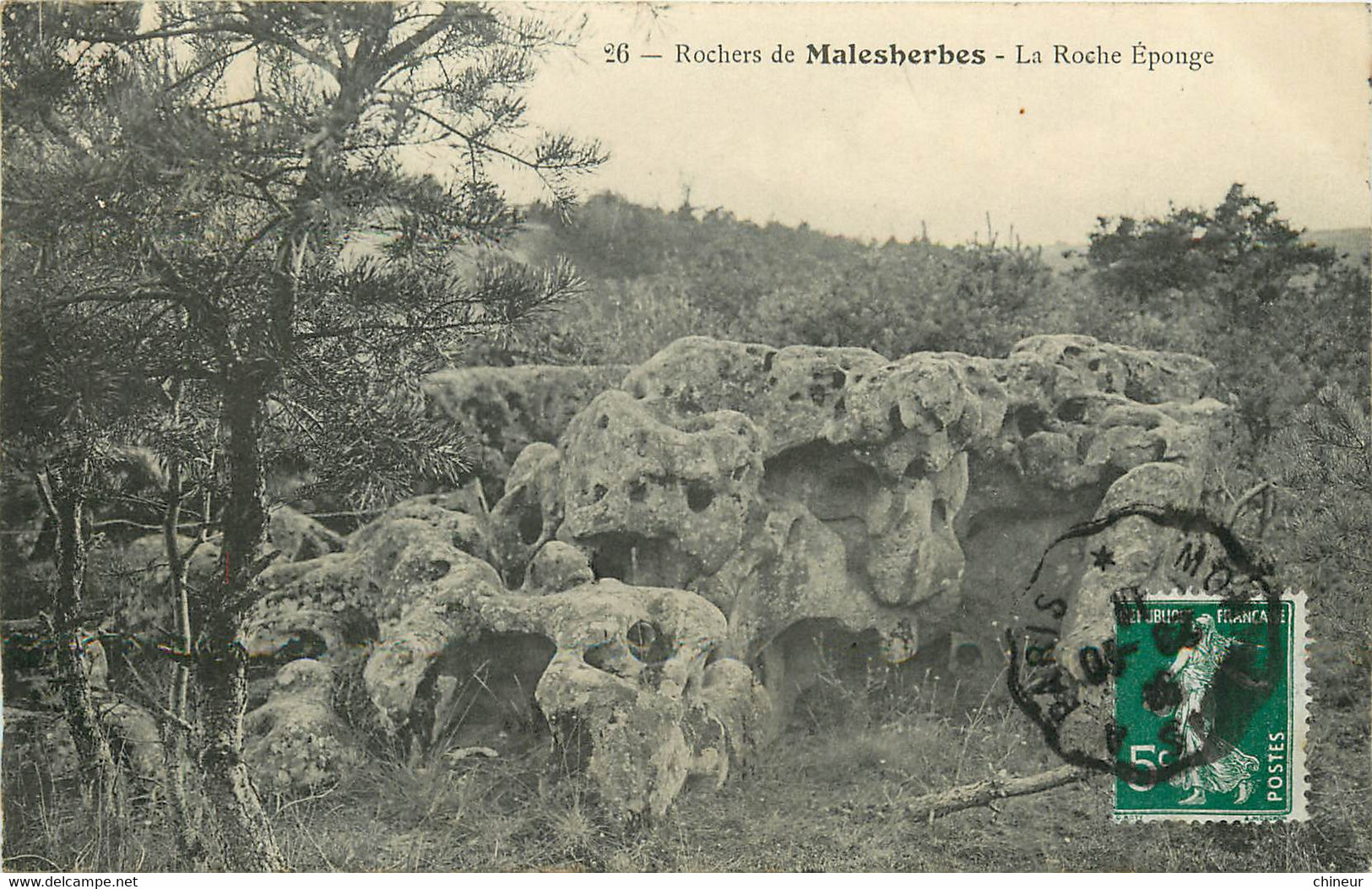 ROCHERS DE MALESHERBES LA ROCHE EPONGE - Malesherbes