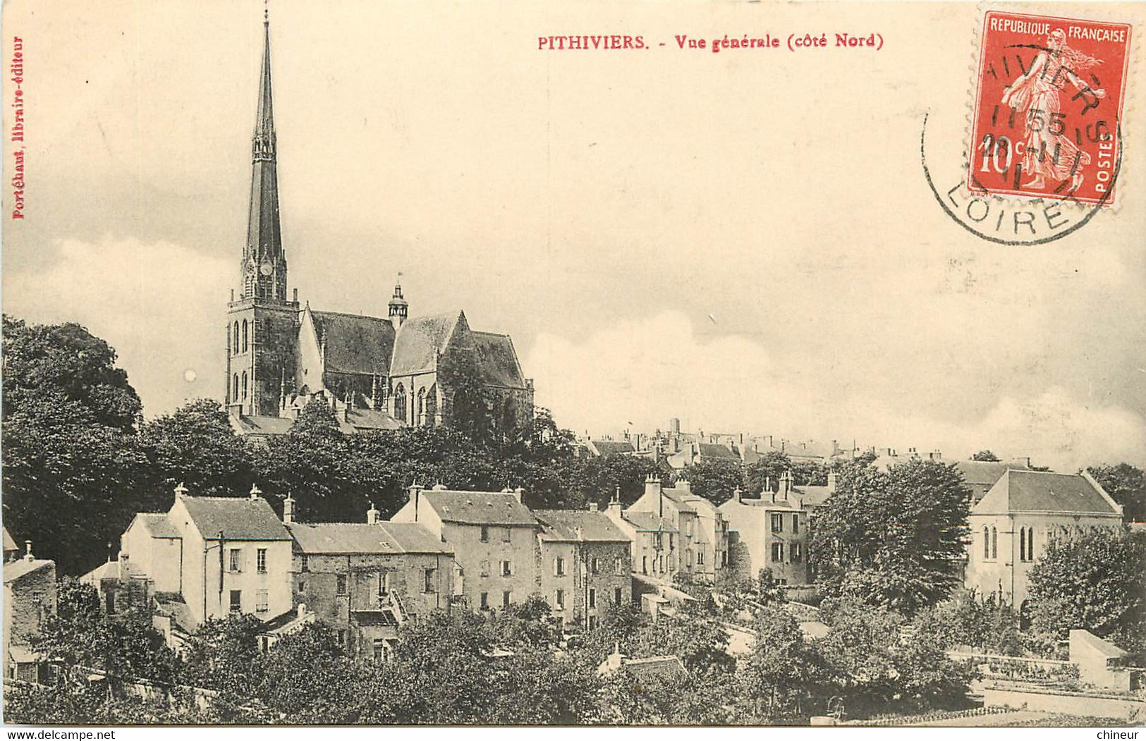 PITHIVIERS VUE GENERALE COTE NORD - Pithiviers