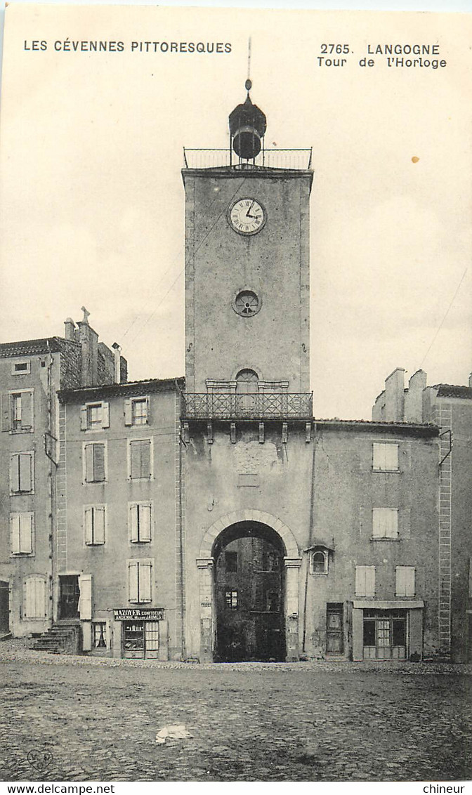 LANGOGNE TOUR DE L'HORLOGE - Langogne