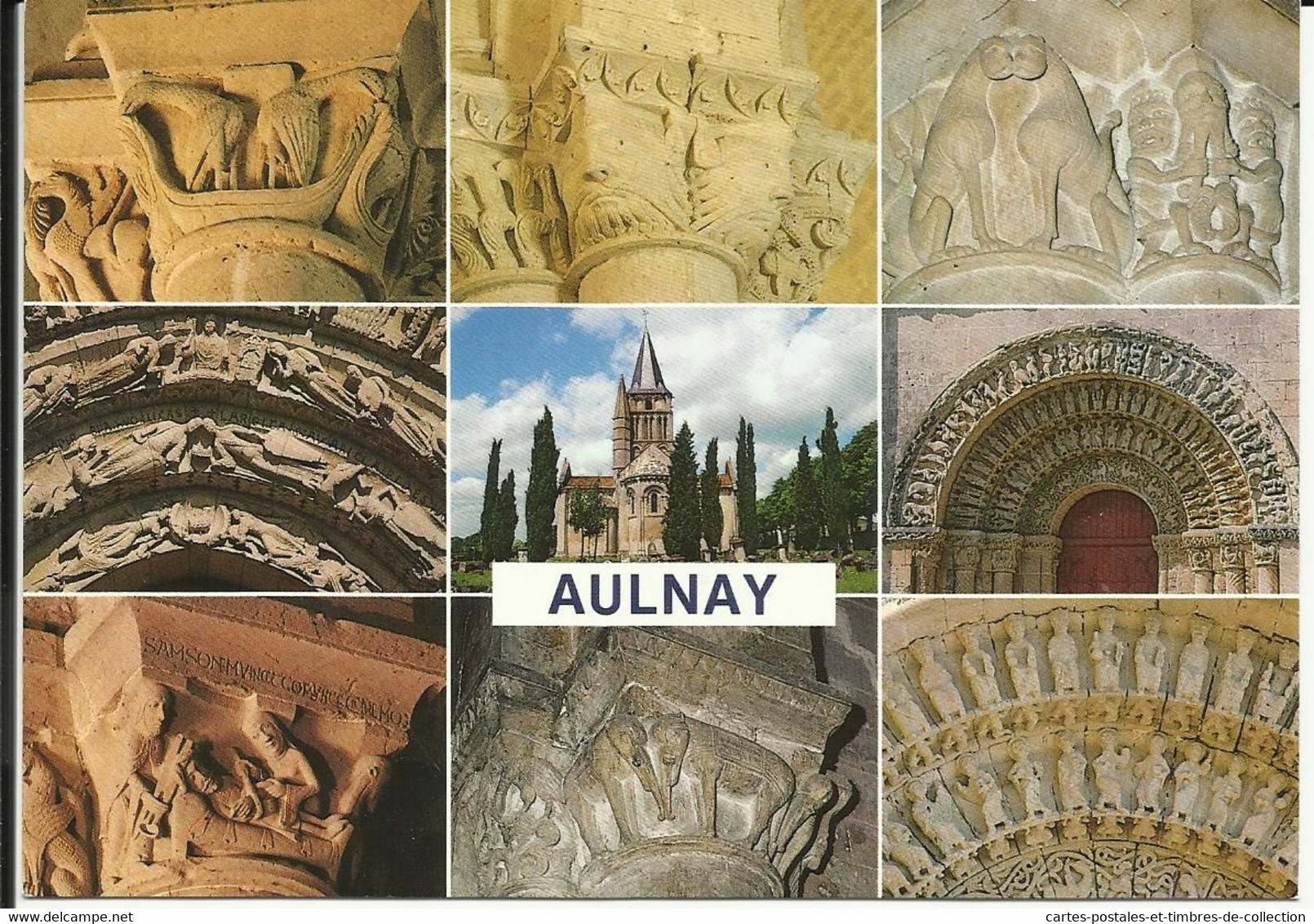 AULNAY ( 17470 ) , Eglise Romane Du XII Siècle - Aulnay