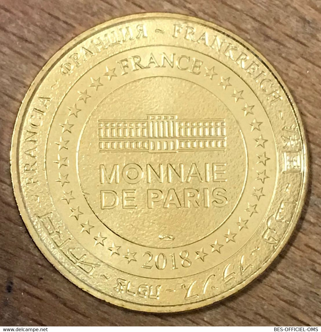 80 THIEPVAL SOMME FRANCE 2018 MDP MÉDAILLE SOUVENIR MONNAIE DE PARIS JETON TOURISTIQUE MEDALS TOKENS COINS - 2018