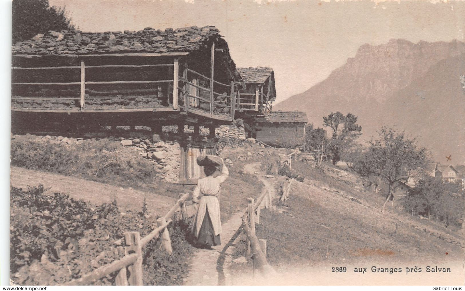 Aux Granges Près Salvan - Granges