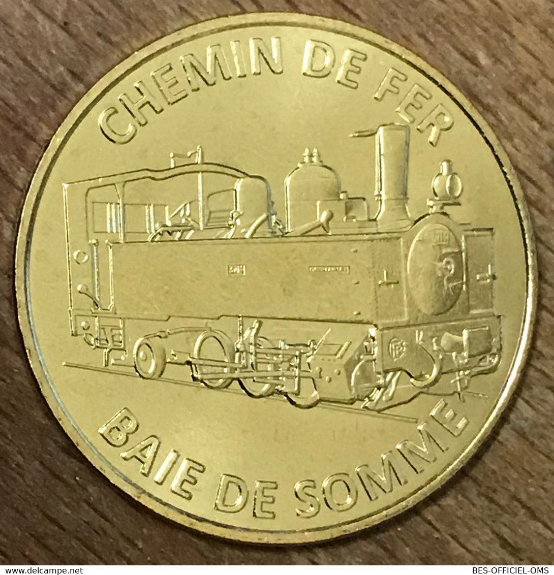 80 SAINT VALERY CHEMIN DE FER BAIE DE SOMME TRAIN MDP 2018 MÉDAILLE MONNAIE DE PARIS JETON TOURISTIQUE MEDALS COIN TOKEN - 2018