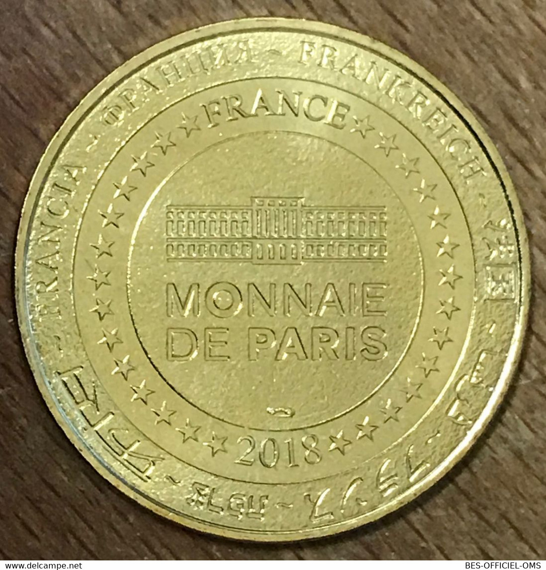80 SAINT VALERY CHEMIN DE FER BAIE DE SOMME TRAIN MDP 2018 MÉDAILLE MONNAIE DE PARIS JETON TOURISTIQUE MEDALS COIN TOKEN - 2018