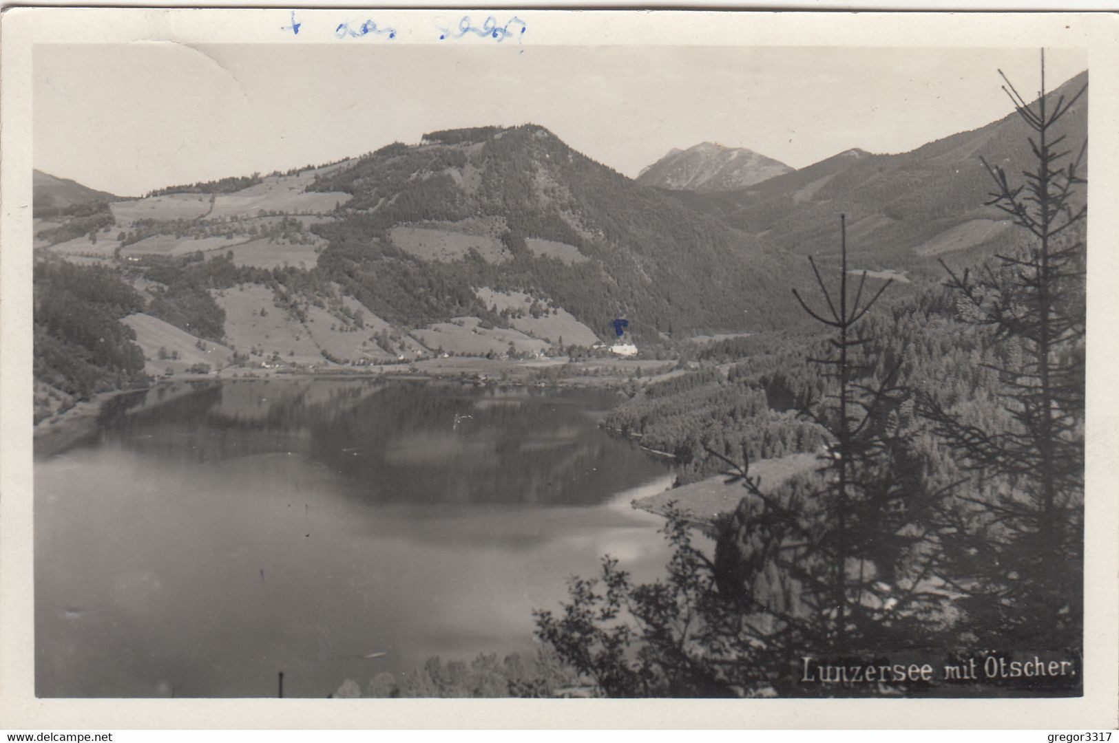 1876) LUNZERSEE Mit Ötscher - Tolle Alte Variante 1942 - Lunz Am See