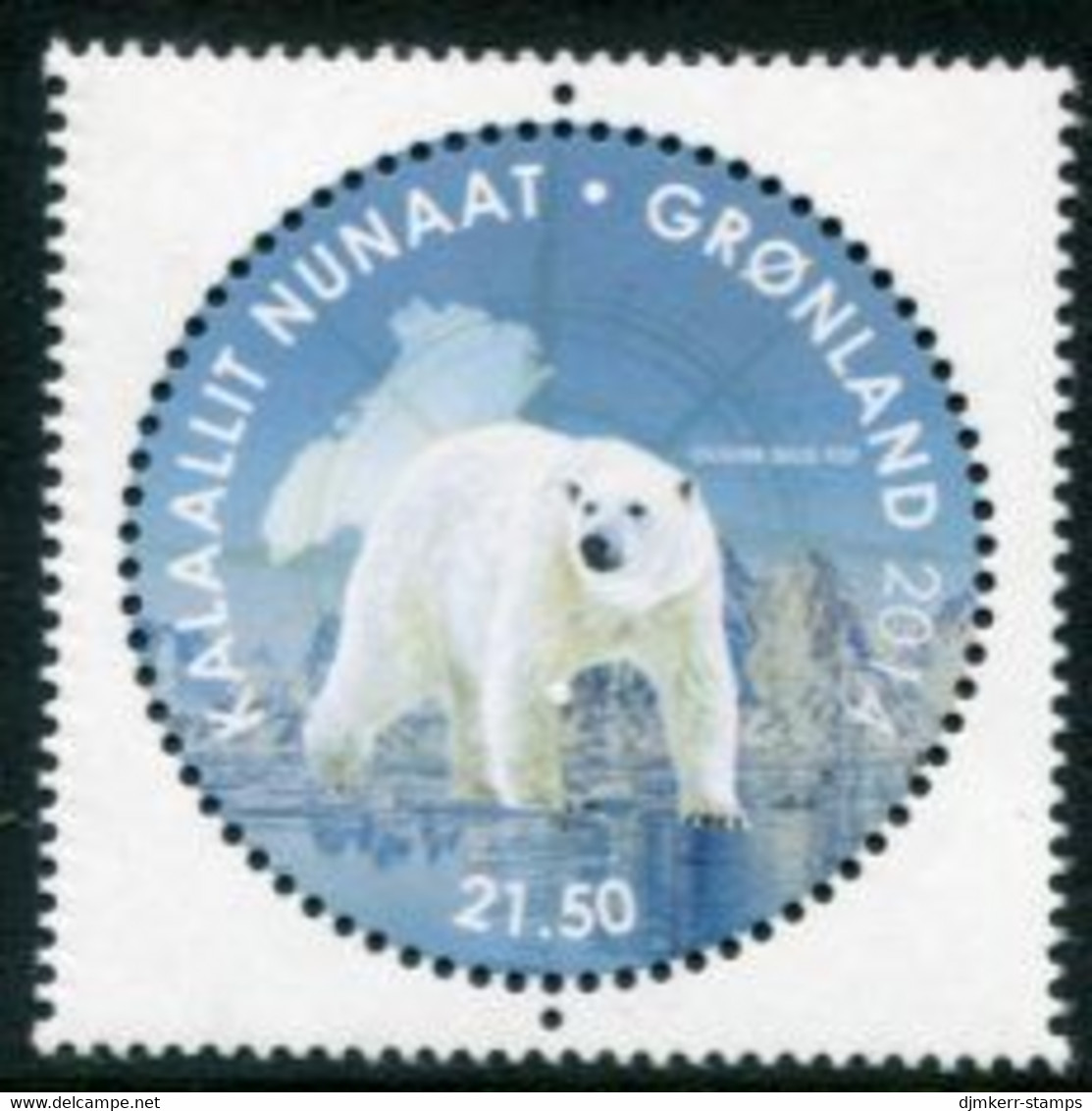 GREENLAND 2014 Pole To Pole  MNH / **.  Michel 680 - Unused Stamps