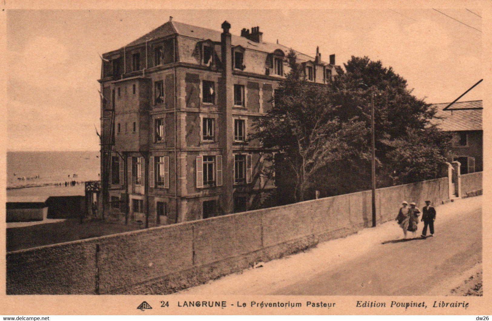 Langrune (Calvados) Le Préventorium Pasteur - Edition Poupinet - Carte CAP N° 24 Non Circulée - Santé