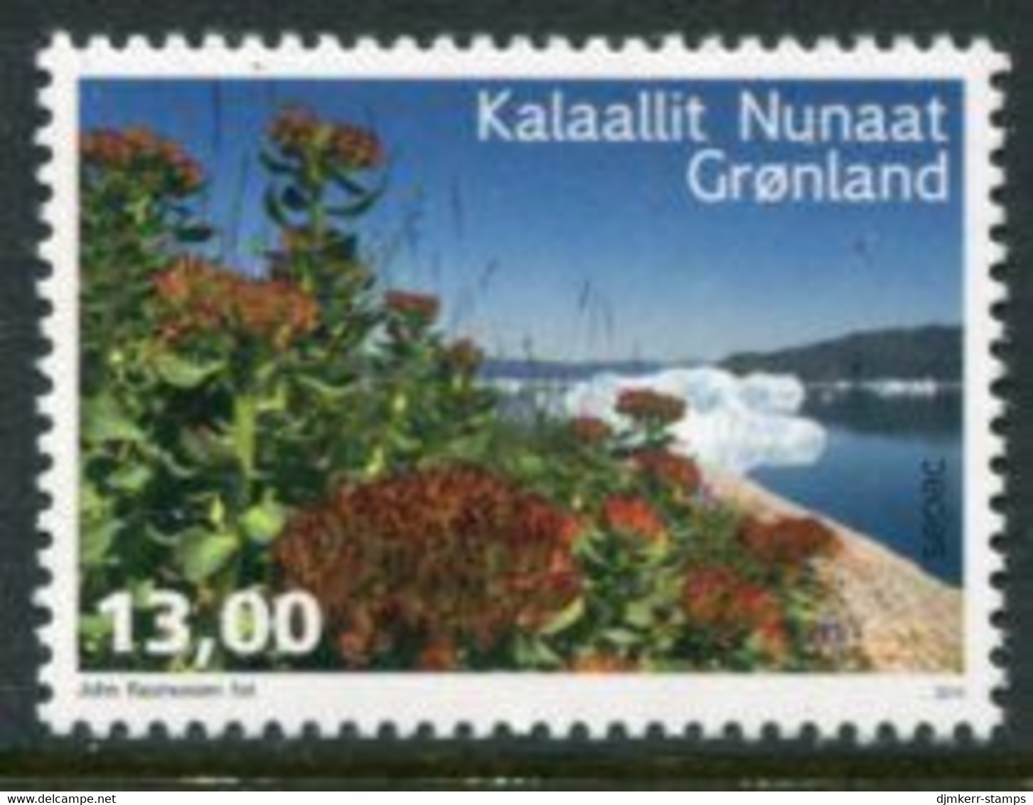 GREENLAND 2014 SEPAC: Flowers MNH / **.  Michel 659 - Unused Stamps