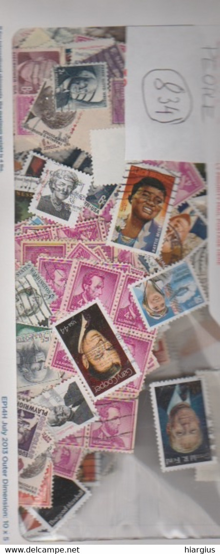 USA-Lot Of 2133 Used Stamps - Alla Rinfusa (min 1000 Francobolli)