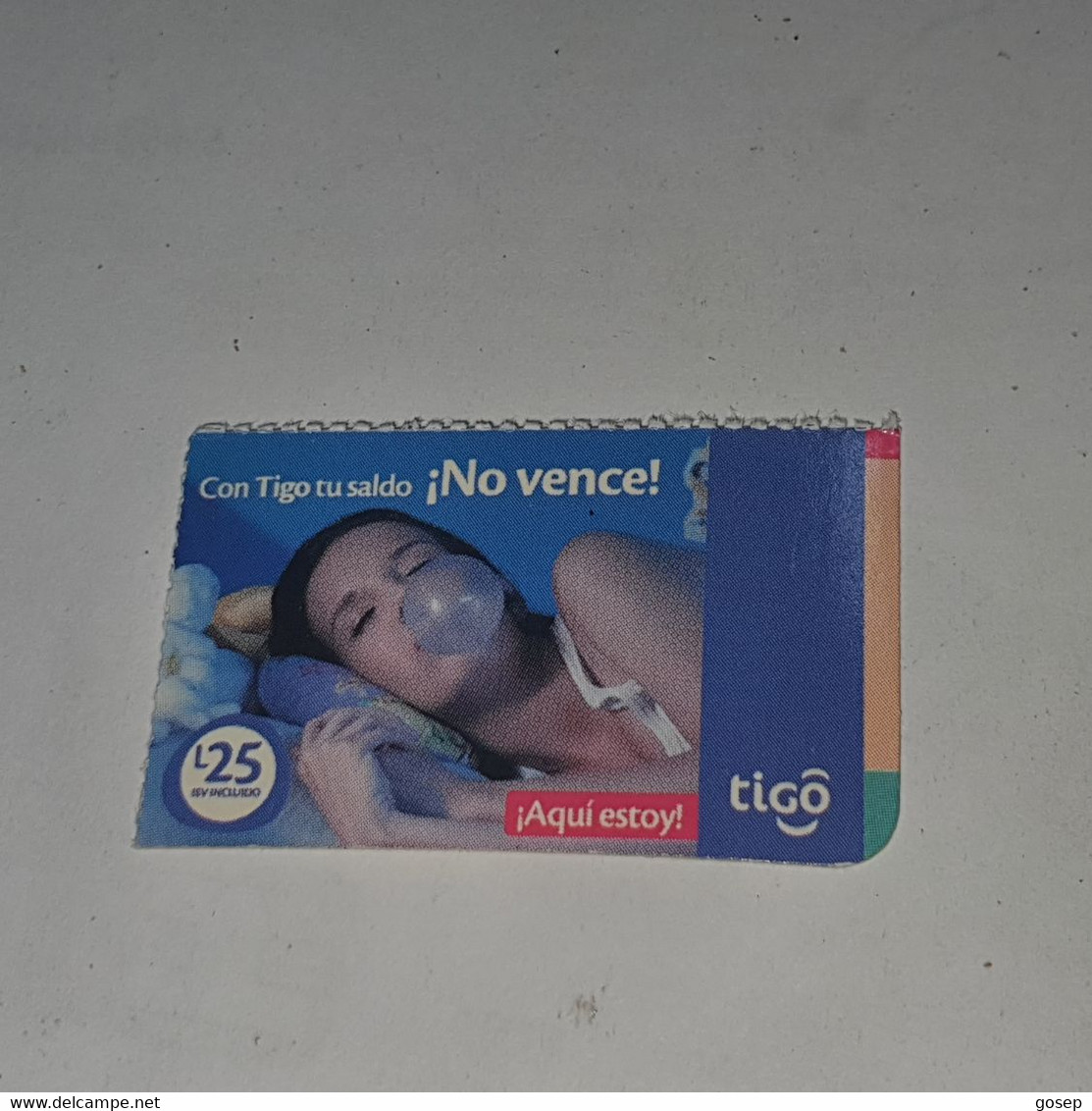 Honduras-(HN-TIG-REF-0026D/5)-con Tigo-(18)-(L25)-(1/8/2010)-(133573405175)-used Card - Honduras