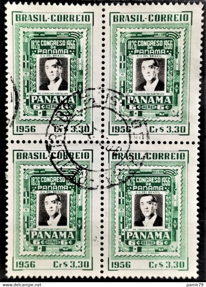 1956 Panamerikanischer Kongress Viererblock MiNr: 901 - Autres & Non Classés