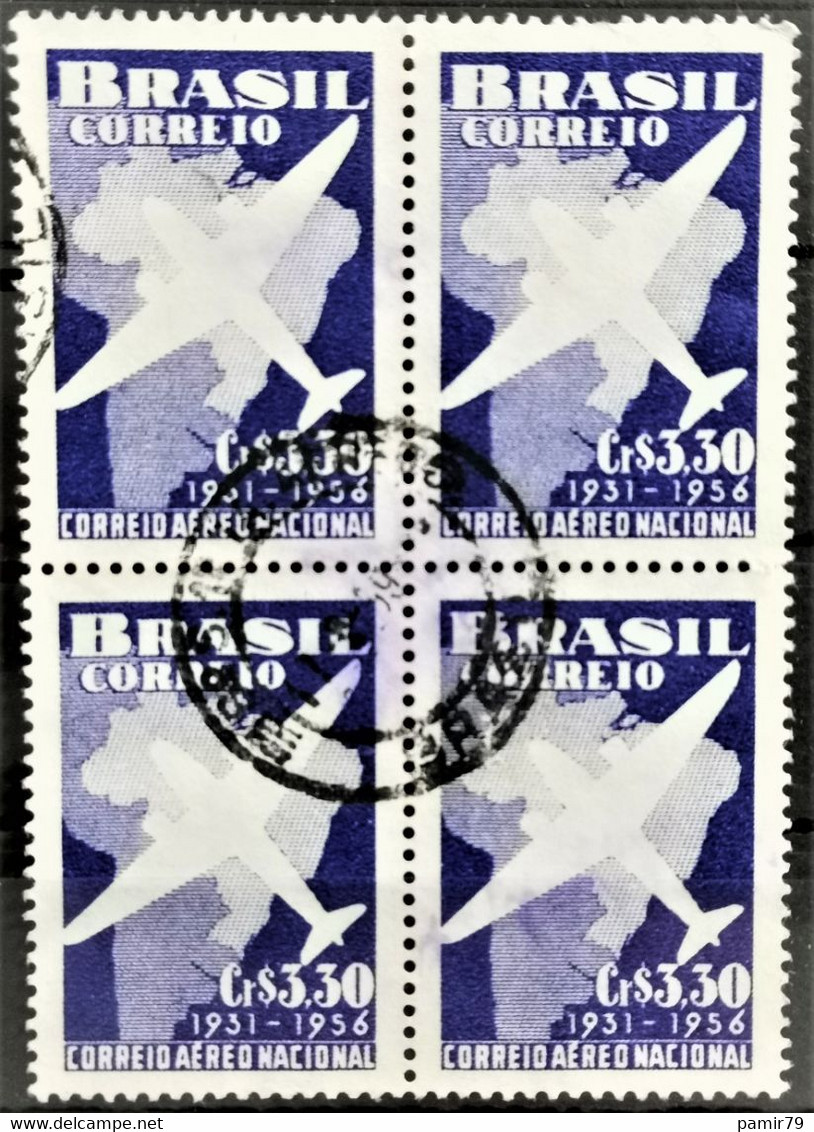 1956 Militärpostdienst Viererblock MiNr: 893 - Autres & Non Classés