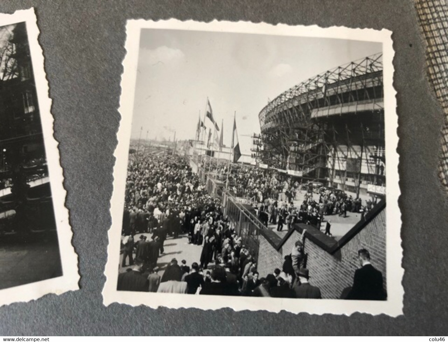 Rares Photos Match Football Belgique Hollande 1948 Amsterdam Rotterdam Voetbal Foot - Fútbol