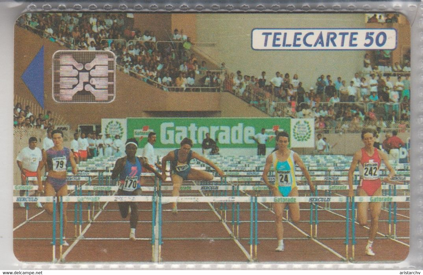 MONACO 1992 ATHLETICS IAAF GRAND PRIX RUNNING HURDLES HIGH JUMP - Monaco