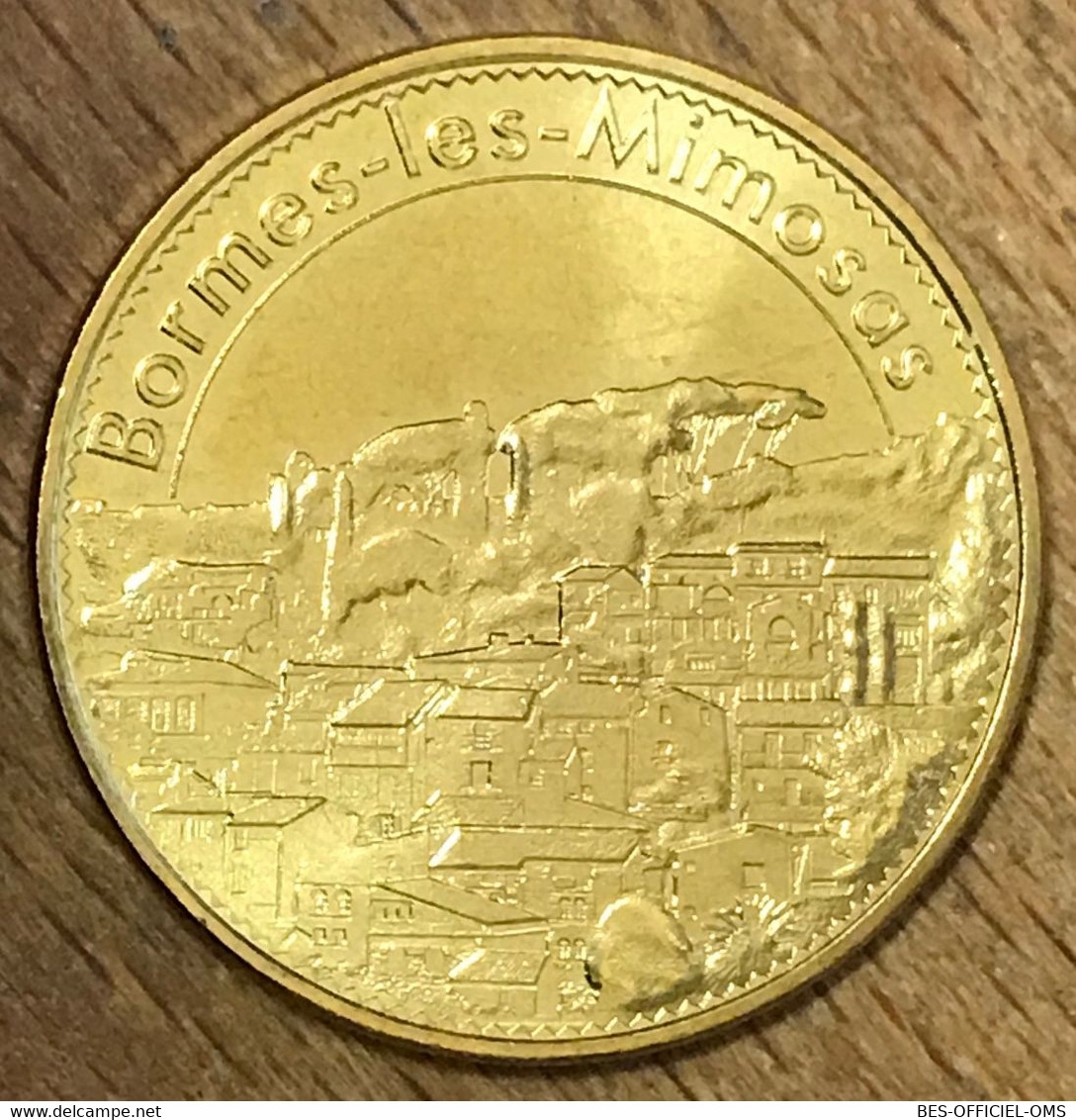 83 BORMES-LES-MIMOSAS LE VILLAGE MDP 2015 MÉDAILLE MONNAIE DE PARIS JETON TOURISTIQUE MEDALS COINS TOKENS - 2015