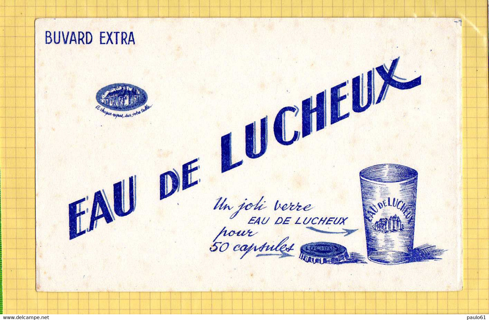 BUVARD :Eau De Lucheux - Limonades