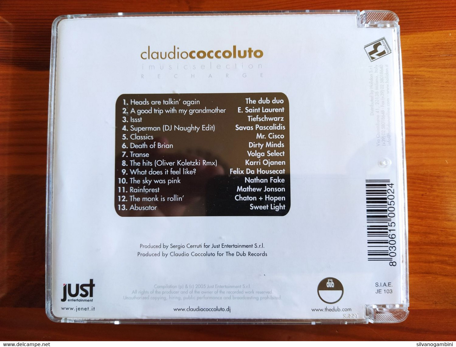 CD MUSICALE CLAUDIO COCCOLUTO - IMUSICSELECTION RECHARGE - Dance, Techno & House