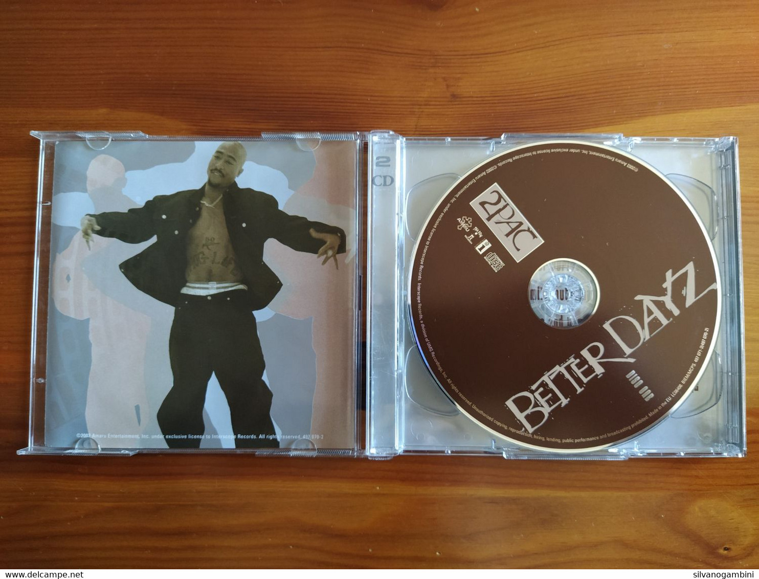 CD MUSICALE 2PAC - BETTER DAYZ - 2CD