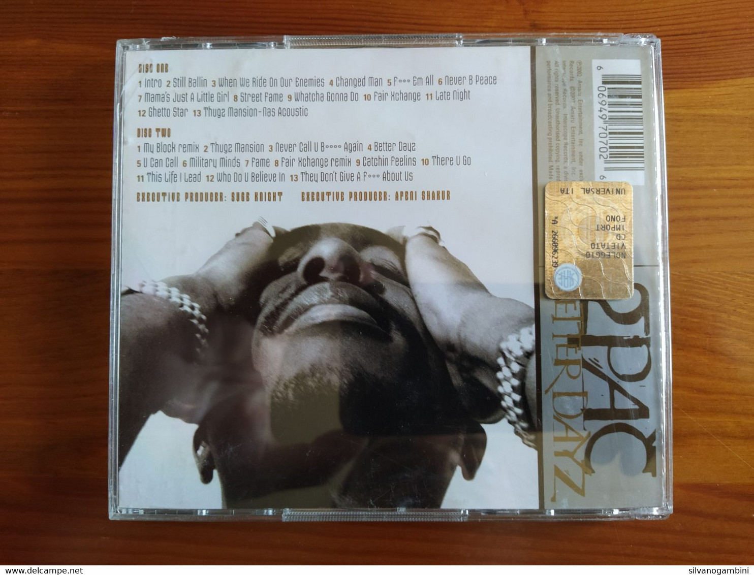 CD MUSICALE 2PAC - BETTER DAYZ - 2CD - Rap & Hip Hop