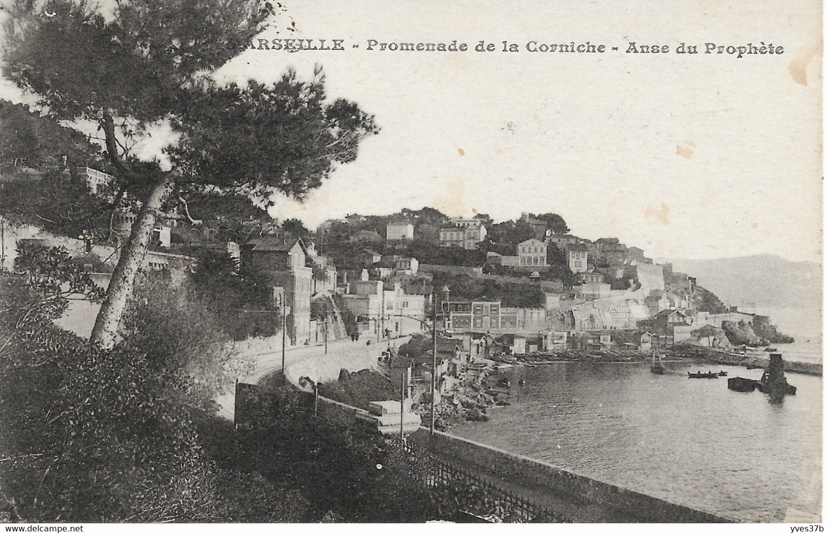 MARSEILLE - Promenade De La Corniche - Anse Du Prophète - Endoume, Roucas, Corniche, Stranden