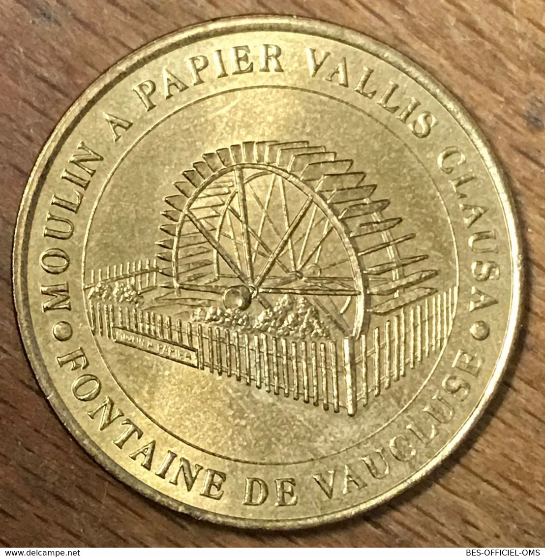 84 FONTAINE DE VAUCLUSE VALLIS CLAUSA MDP 2002 MÉDAILLE SOUVENIR MONNAIE DE PARIS JETON TOURISTIQUE MEDALS COINS TOKENS - 2002