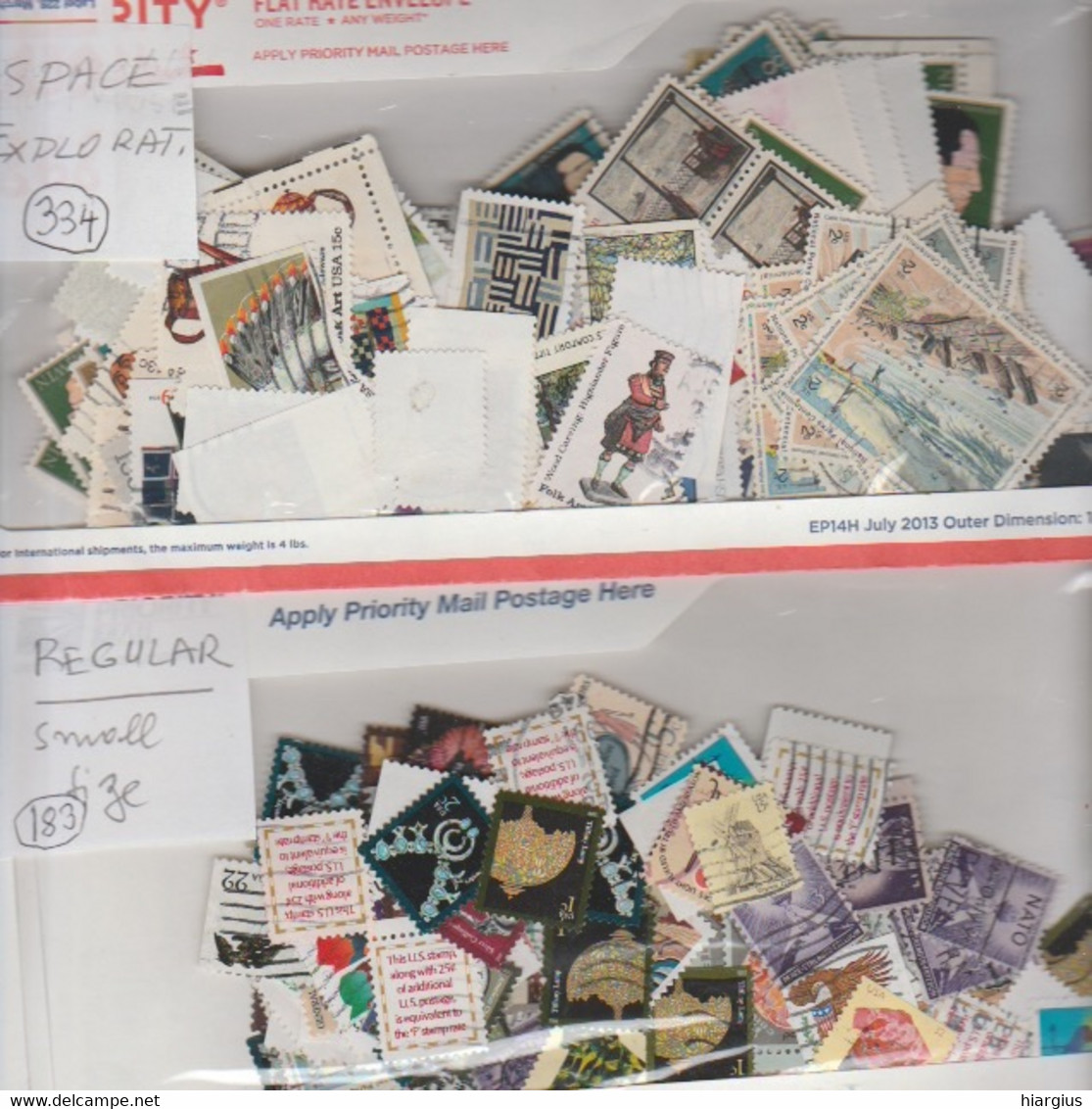 USA-Lot Of 2963  Used Stamps. - Lots & Kiloware (min. 1000 Stück)