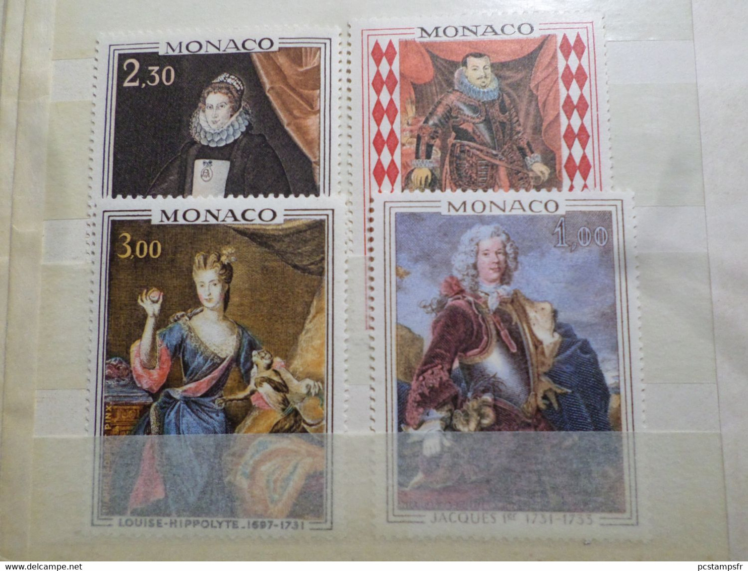 MONACO, LOT AD Timbres Neufs**, TABLEAUX, VF MNH STAMPS - Collections, Lots & Séries