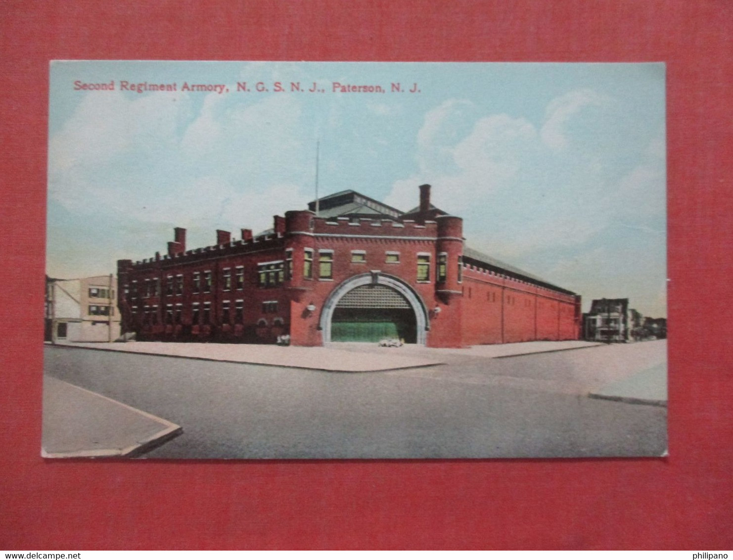 Second Regiment Armory    Paterson    New Jersey     Ref 4810 - Paterson