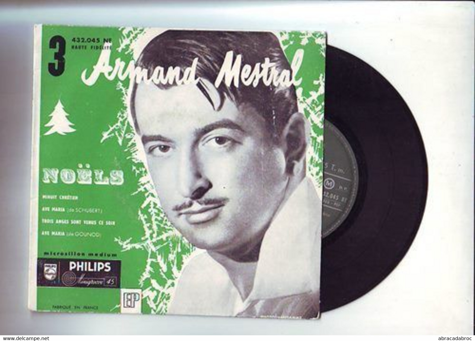 45T Armand Mestral - Noels - - Weihnachtslieder