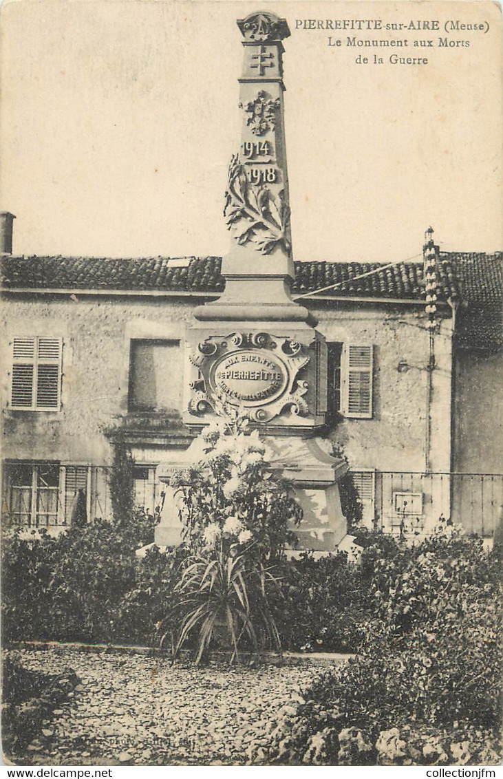 / CPA FRANCE 55 "Pierrefitte Sur Aire, Le Monument Aux Morts" - Pierrefitte Sur Aire