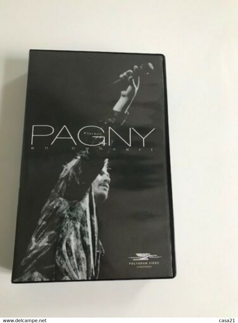 VHS Florent Pagny - Live (1998) - Concert Et Musique