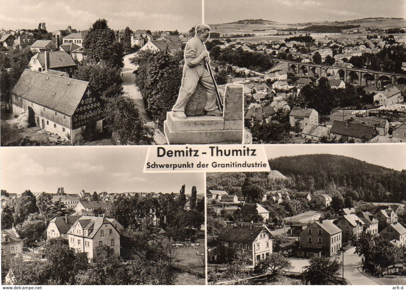 DC5805 - Ak Demitz-Thumitz Schwerpunkt Der Granitindustrie - Demitz-Thumitz