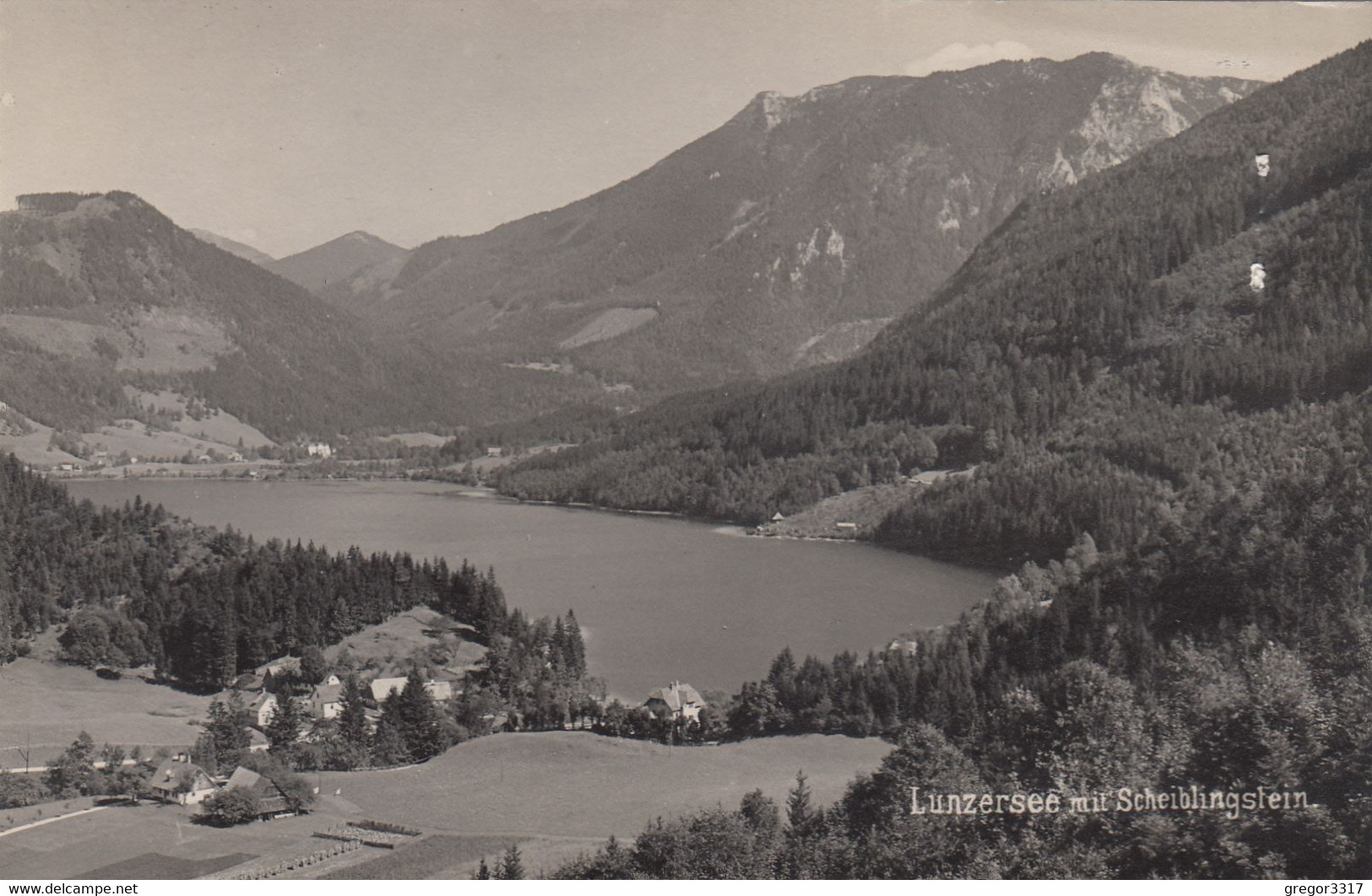 1942) LUNZ Am SEE - LUNZERSEE Mit Scheiblingstein - Wenige Häuser ALT !! 1955 - Lunz Am See