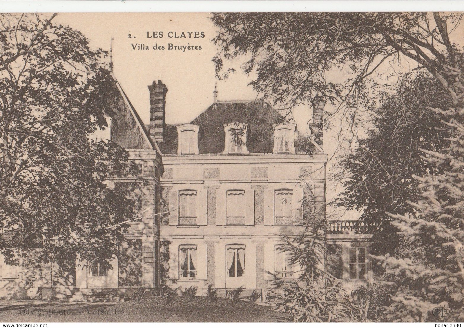 CPA  78  LES CLAYES VILLA DES BRUYERES - Les Clayes Sous Bois