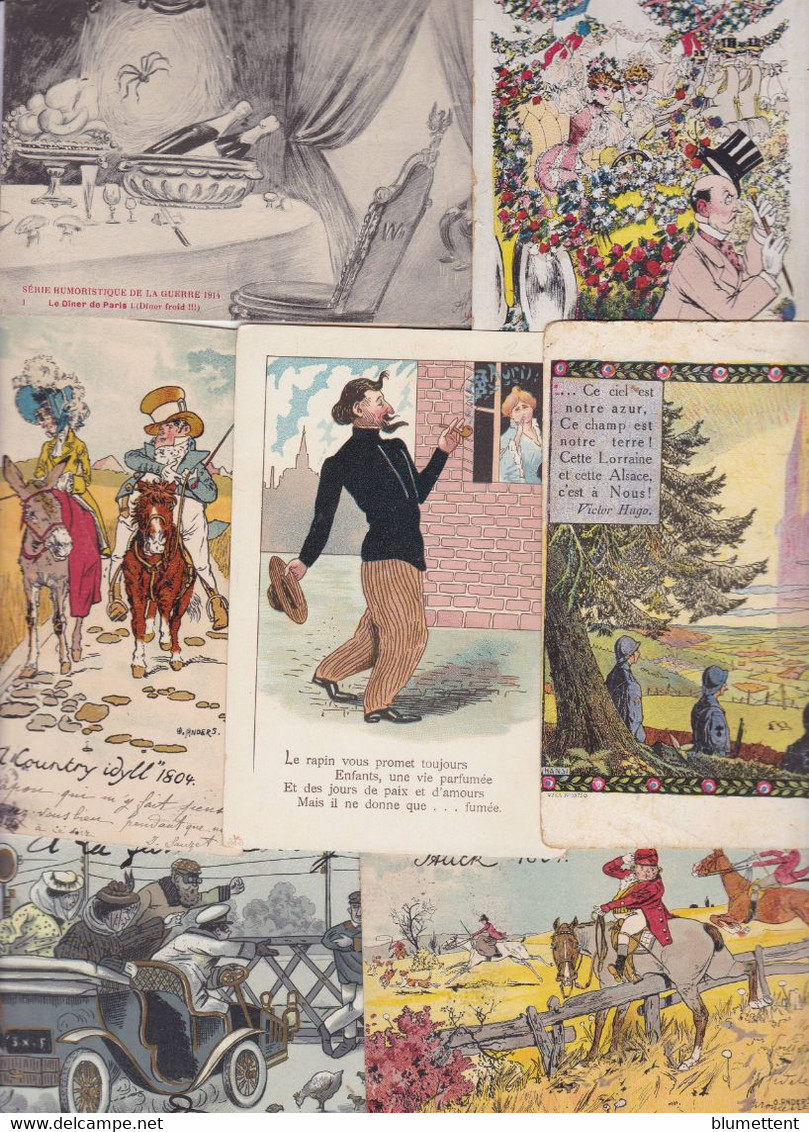 Lot 2911 De 10 CPA Illustrateurs Divers Déstockage Pour Revendeurs Ou Collectionneurs - 5 - 99 Postkaarten