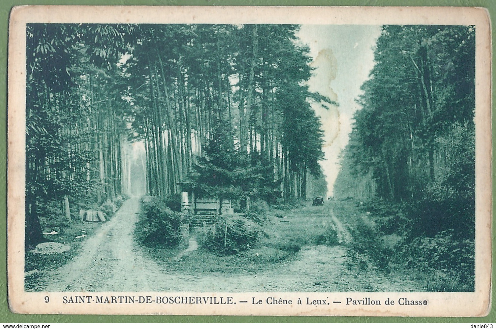 CPA - SEINE MARITIME - SAINT MARTIN DE BOSCHERVILLE - LE CHENE A LEUX - PAVILLON DE CHASSE - édition Maison De Ridel / 9 - Saint-Martin-de-Boscherville