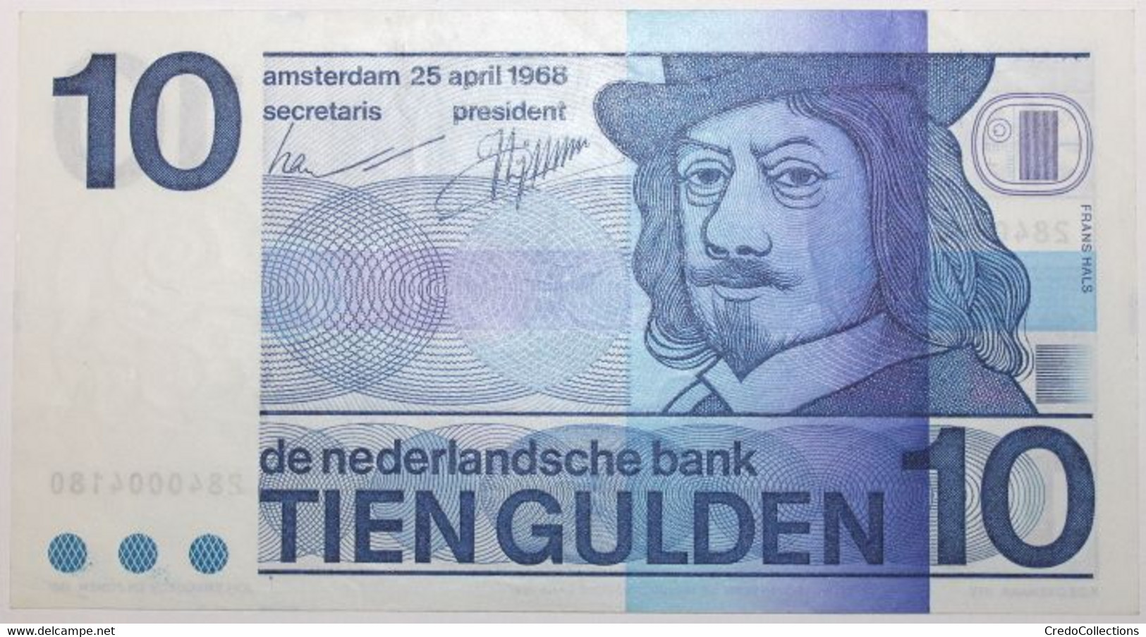 Pays-Bas - 10 Gulden - 1968 - PICK 91b - SPL - 10 Gulden