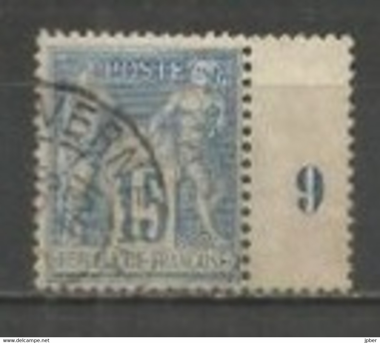 France - Millésimes - Sage N°101 Obl - Année 1899 - Obl VERNEUIL - Millésime