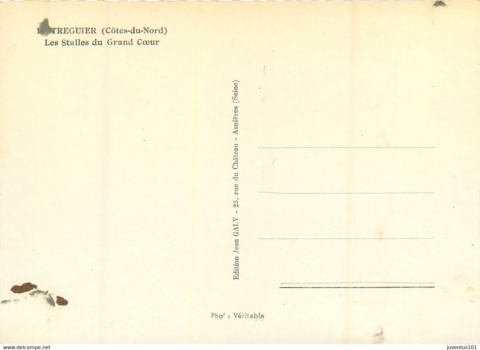 CPSM TREGUIER - Les Stalles Du Grand Coeur      L436 - Tréguier