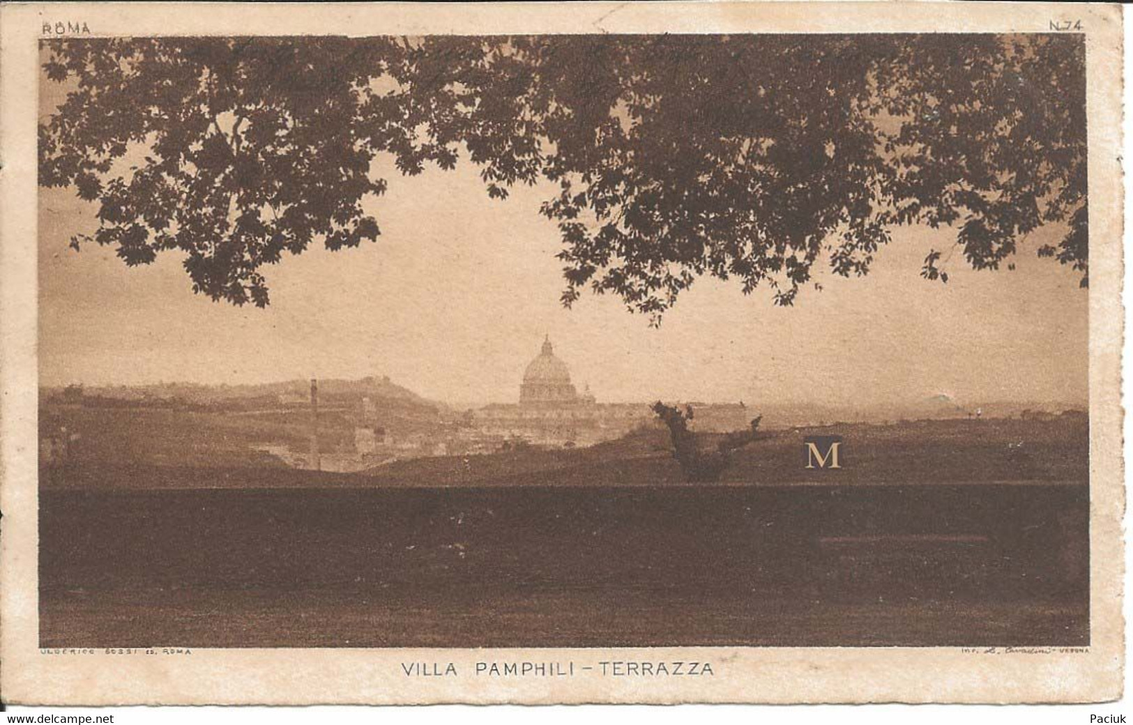 Roma - Villa Pamphili - Terrazza - Parcs & Jardins