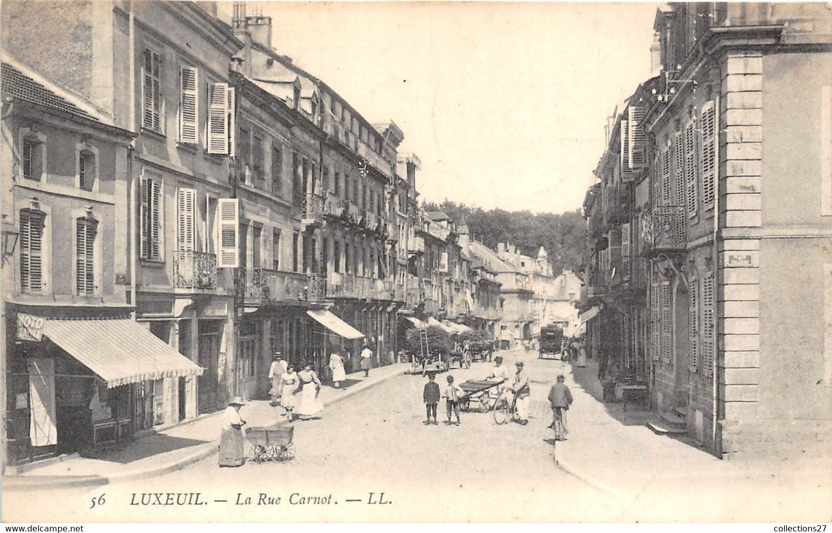 70-LUXEUIL- LA RUE CARNOT - Luxeuil Les Bains