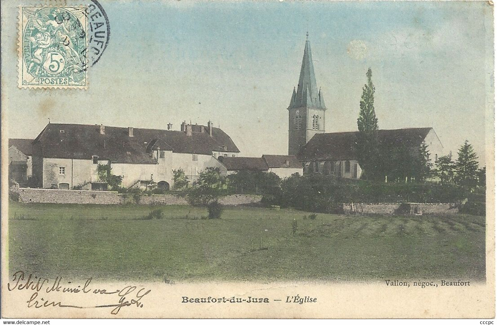 CPA Beaufort-du-Jura L'Eglise - Beaufort