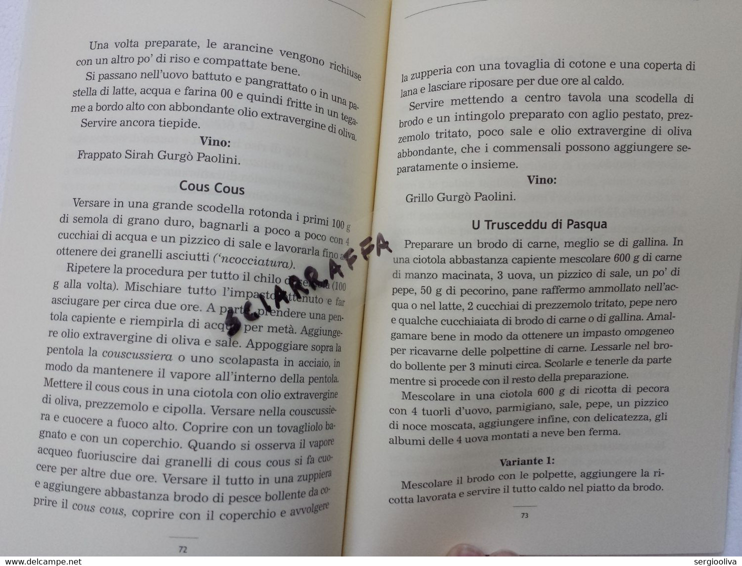 Ricette Siciliane Di Marsala, Makari Provincia Di Trapani Titolo Del Libro Le Ricette Di Casa Dugo…Tutto Il Resto è Noia - House & Kitchen