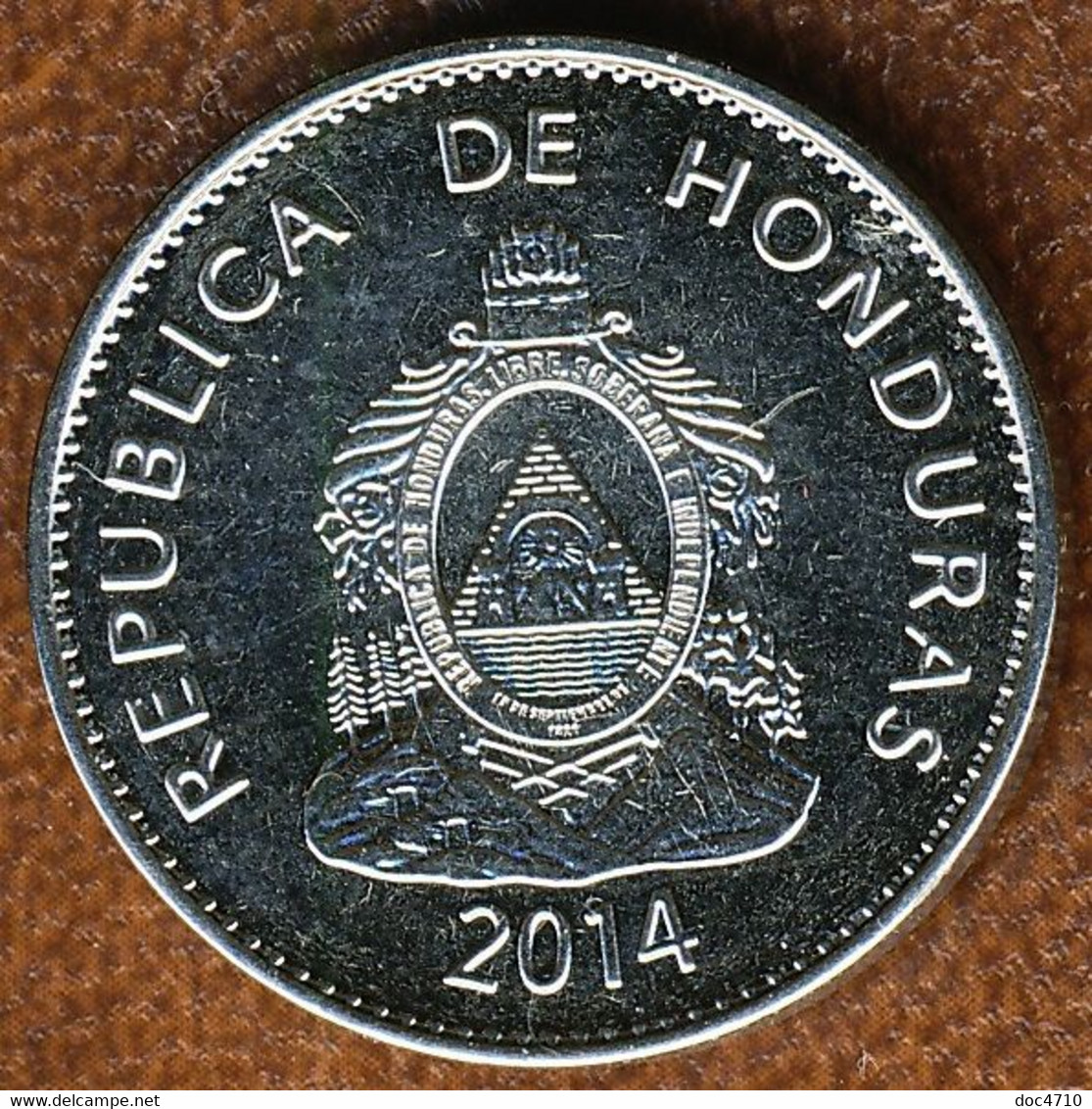 Honduras 50 Centavos 2014, KM#84a.2, Unc - Honduras