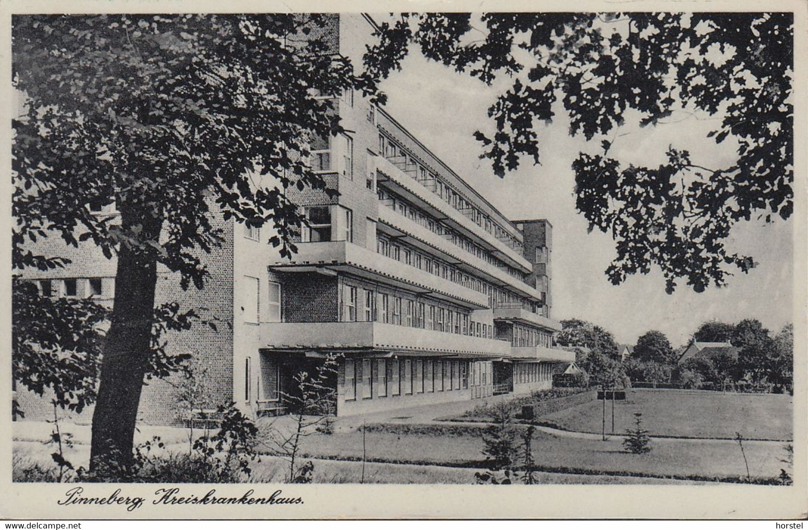 D-25421 Pinneberg - Kreiskrankenhaus - Alte S/w Aufnahme - Pinneberg