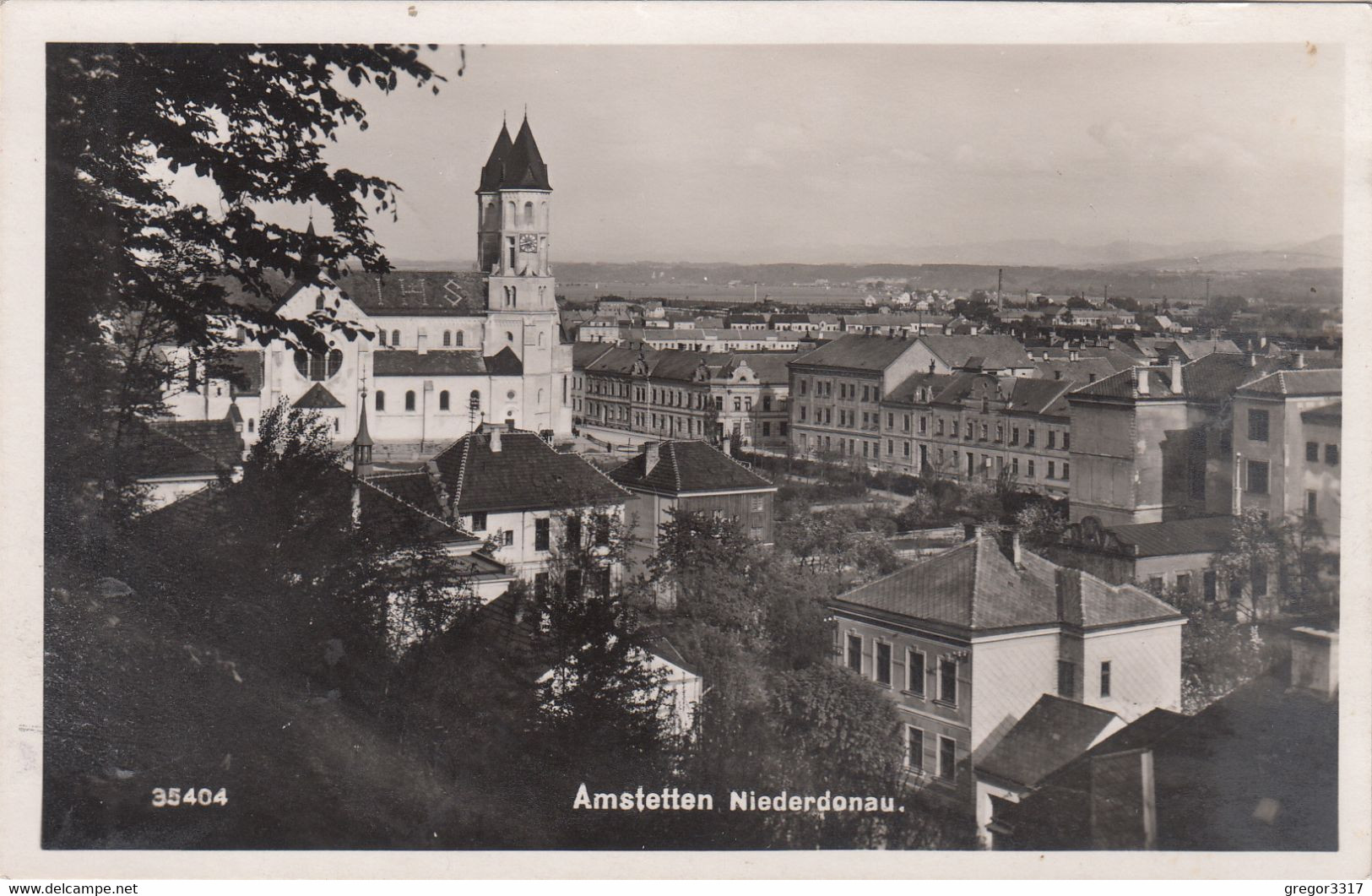 2003) AMSTETTEN - Niederdonau - HAUS DETAILS U. Kirche - TOP !! 04.07.1940 - Amstetten